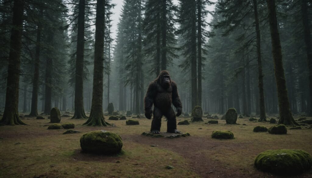 Forêt dense du comté de Portage en Ohio, théâtre du flap de Bigfoot de mars 2026