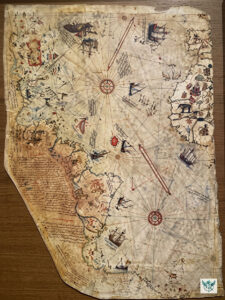 Carte de Piri Reis (illustration)
