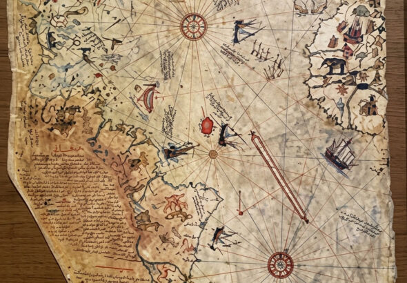 Carte de Piri Reis (illustration)