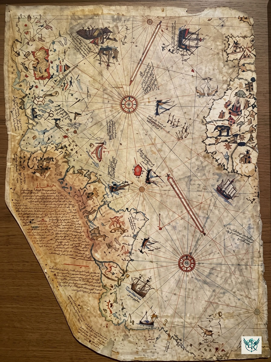 Carte de Piri Reis (illustration)