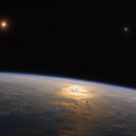 Exoplanète dans un système binaire