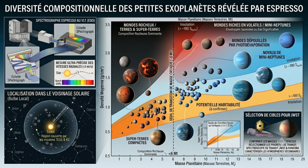 ESPRESSO traque les petites planètes avec une précision chirurgicale