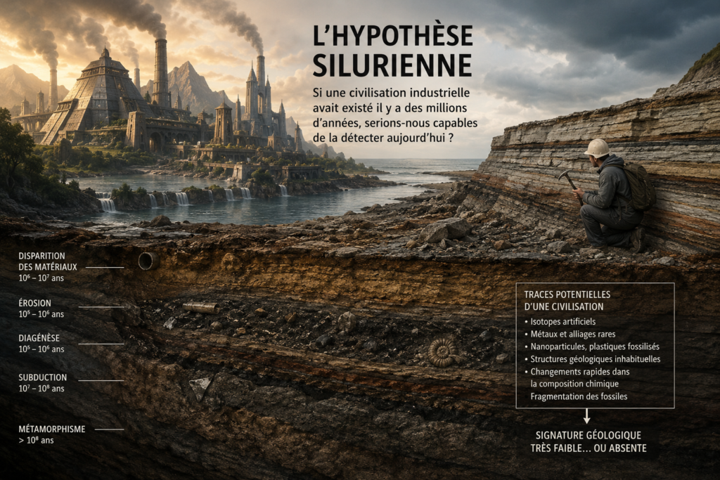 L’hypothèse silurienne : une civilisation industrielle aurait-elle pu nous précéder sur Terre ?