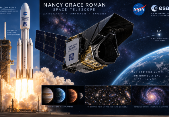 Le télescope Roman décolle pour une mission d'exploration infrarouge du ciel — et des exoplanètes